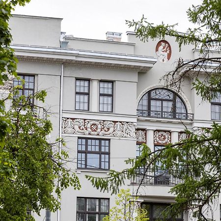 Smart Park View Studio In Heart Of Riga 5 Min To Old Town Eksteriør bilde